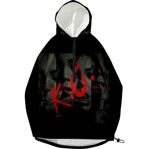 WAWNI Danna Paola Hoodie Windbreaker 3D Tracksuit Loose Sweatshirts Long Sleeve Harajuku Streetwear Loose High Quality Tops 2021