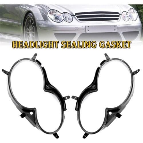 1 Pair Headlight Sealing Gasket for Two-door Sedan Sports Car W209 CLK200 Car Headlight Sealing Strip Waterproof Strip Car Parts
