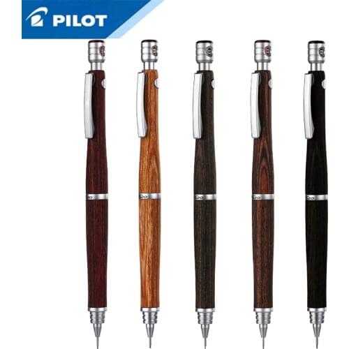 1Pcs PILOT automatic pencil HPS-2SK hippo wood pole S20 low center of gravity professional drawing activity pencil 0.3/0.5mm