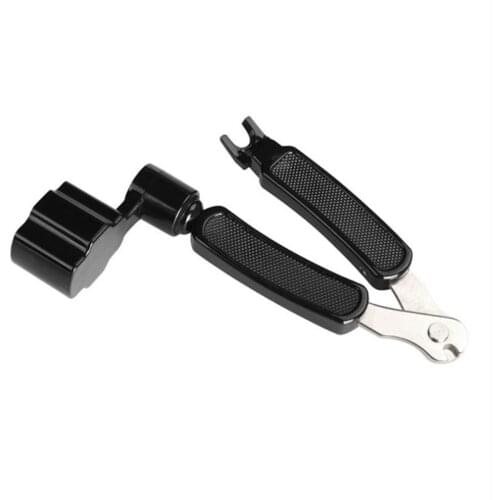 Guitar Tuning Tool 3 In 1 Stringed Instrument Accessories Guitars String Cutter Pin Puller Guitar Winder String Clamp Remover