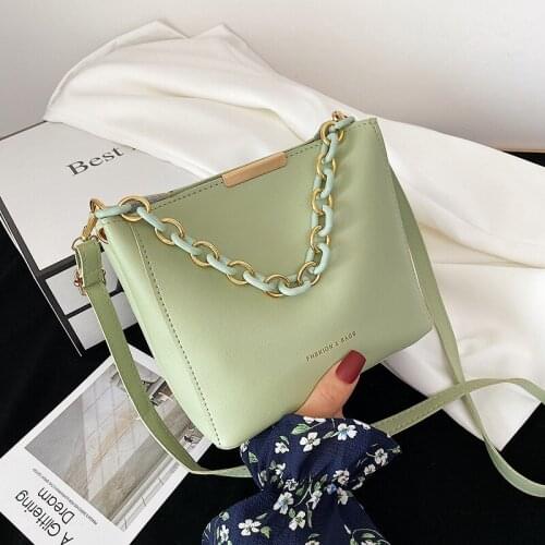 Small Bag Women 2021 New Trend Womens One-shoulder Portable Messenger Bag Fashion All-match Elegant Bucket Bag Women