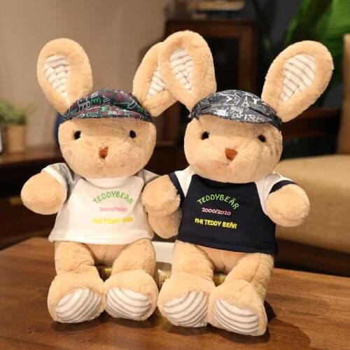 Lovely Plush Rabbits Toys Soft Stuffed Animals Doll For Children Girls Boys Christmas Gifts Baby Toys Lovely Kids Sleep Doll