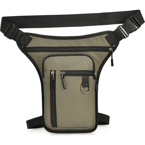 Mens Sling Cross body for Men Waist Bag Fanny Pack Drop Leg Bag ThighBag Pouch Tactical Motorcycle Riding Outdoor Sport
