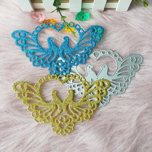 New Peace Bird love bird metal cutting die mould scrapbook decoration embossed photo album decoration card making DIY handicraft