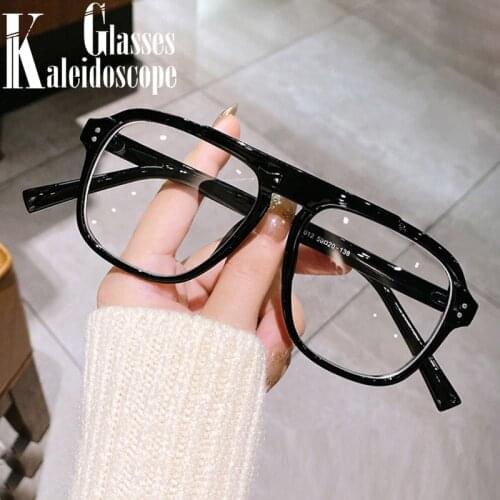 New Fashion Anti Blue Light Blocking Glasses Frames Women Men Vintage Computer Eyeglasses Retro Optical Spectacles Frame