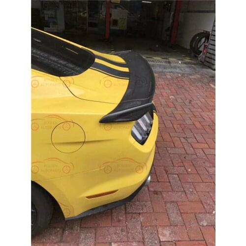 Suitable for Ford Mustang Carbon Fiber tail, fixed wing, spoiler body kit auto parts