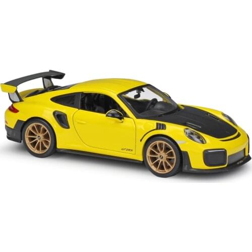 Maisto 1:24 2018 Porsche 911 GT2 RS Sports Car Static Die Cast Vehicles Collectible Model Car Boy Toys Gifts Original Box