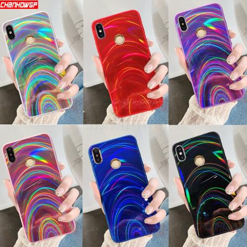 Rainbow Glitter Mirror Case For Huawei Y5 Y6 Y7 Y9 P Smart Plus 2019 P20 P30 Plus Silicone Cover For Honor 8A 8S 8X 10i Lite 7C