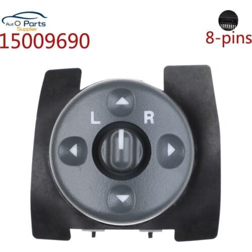 YAOPEI 15009690 Power Mirror Electric Switch Mirror Control Switch for 901-000 Chevy Astro GMC Tahoe C / K 1998-2005