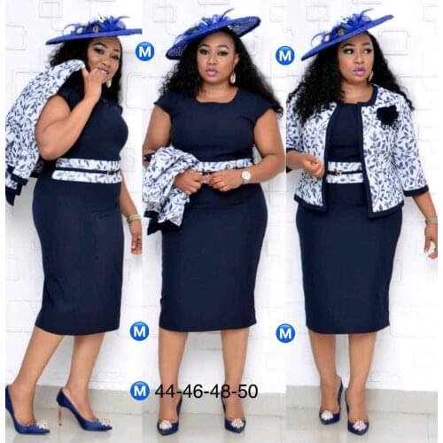 2XL-6XL African Clothes for Women Clothing Plus Size Mom Dresses 2 Piece Set Winter Fall Coat Bodycon Dress Dashiki Robe Femme