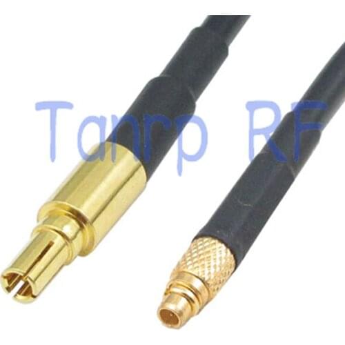 6in CRC9 male plug to MMCX male plug RF connector adapter 15CM Pigtail coaxial jumper cable RG174 extension cord