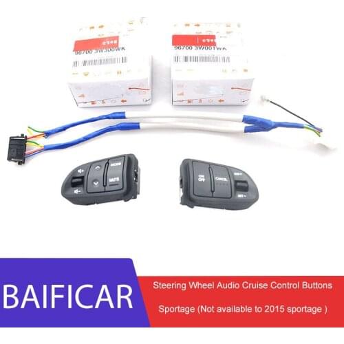 Baificar Brand New Genuine Multi Function Steering Wheel Audio Cruise Control Buttons With Wire Harness For Kia Sportage