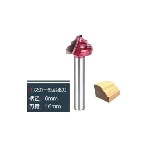 Free shipping,1pcs H-6*16mm(Shank*Blade Width)3D Lace Woodworking CNC Engraving Machine Milling Bit, Classical carving bits