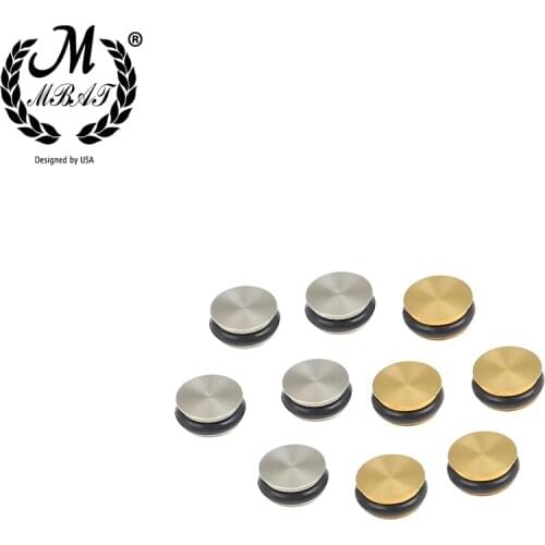 M MBAT 10Pcs/Set Flute Repair Parts Open Hole Plugs Metal Silicone Universal Flute Tools Woodwind Musical Instrument Accessories
