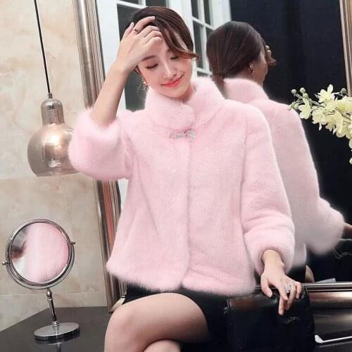 Fashion Faux Fur Coat 2018 Autumn Winter CHEAPEST Fake Fur Jacket F0111 Long Sleeve 4 Colors Free Size