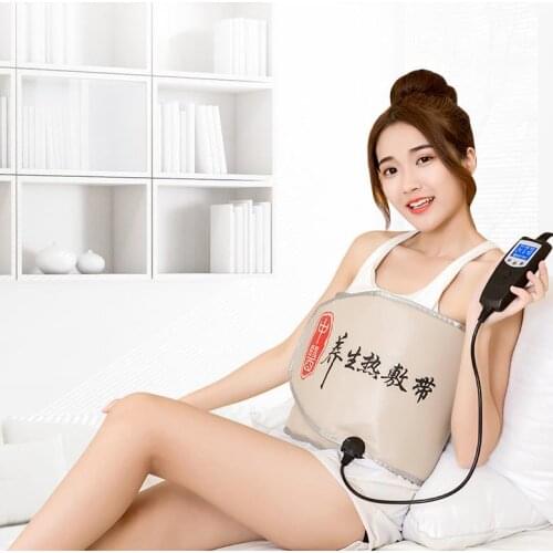 Heating belt, abdomen, fat shedding, weight loss, hot compress, vibrating electric heating massager