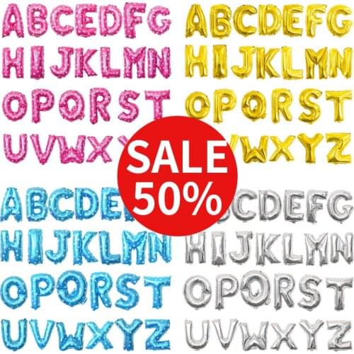 1pcs 16 Inch Happy Birthday Balloons Foil Letter Ballons Birthday Wedding Party Decoration Kids Toys New year Christmas Balloon