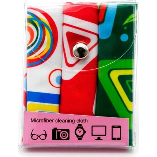 XizeHOM NEW 18*18cm/3pcs microfiber cleaning cloth (Portable packaging )