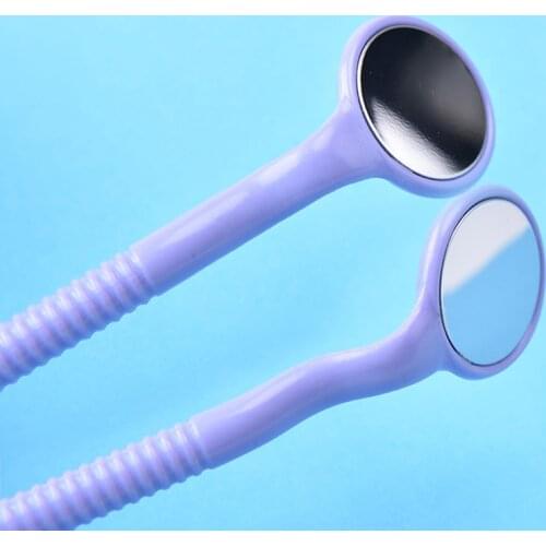 Dental mirror with double face stomatoscope stomatoscopy essential tool retractor dentist dental tool