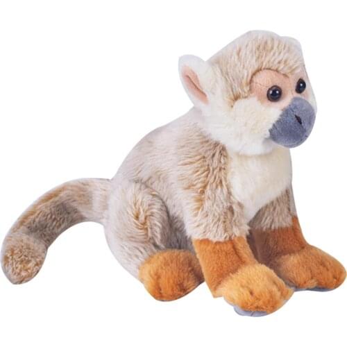 Lifelike Squirrel Monkey Animal Plush Stuffed Doll Toy Gift Home Couch Bed Decor
