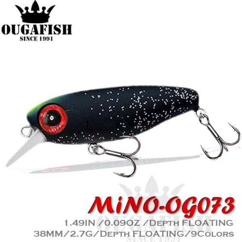 Fishing Accessories Lure Minnow Weights 2.7G 38mm Floating Bait Leurre Brochet Wobblers Trolling Pesca Carp Fishing Tackle