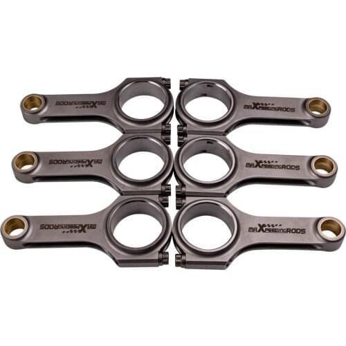 Connecting Rods for BMW N54B30 3.0 E90 E91 E92 53.6mm Pleuel Bielle 145mm Genuine ARP 2000 3/8" bolts 6pcs