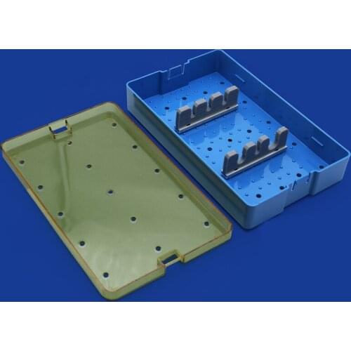 Silicone ophthalmic super-emulsion handle disinfection box Silicone instrument disinfection box high temperature and high pressu