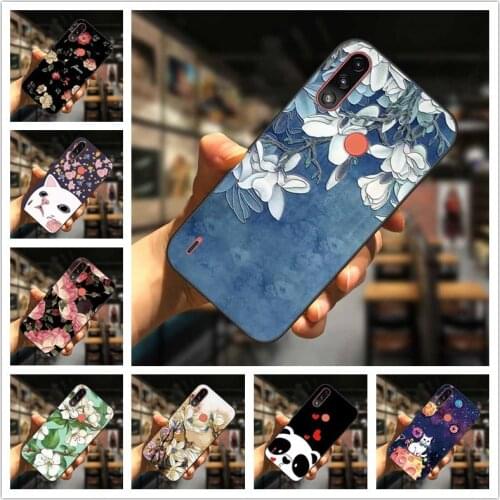 For Lenovo K13 Case 6.51'' 3D Blossom Emboss Silicone Phone Cover For Lenovo K13 Cases Soft Relief Funda for LenovoK13 K 13 Capa