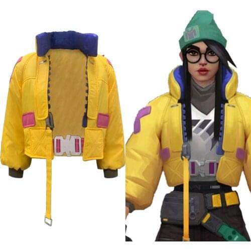 Valorant Killjoy Cosplay Costume Coat Bag Outfits Halloween Carnival Suit