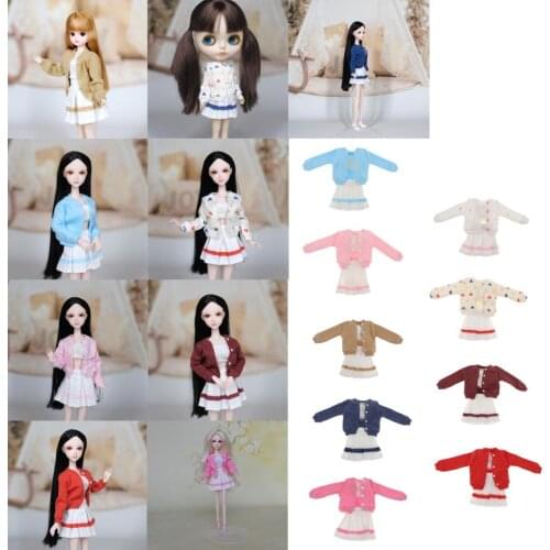 1/6 Scale Doll Clothes Outfits Suit for 12 inch Girl Female Doll clothes accessories