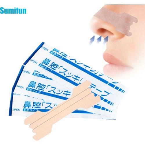 12pcs Breath Nasal Strips Nose Rhinitis Stickers Anti Snoring Patches For Congestion Relief Cold Headache Sneezing Runny Strips