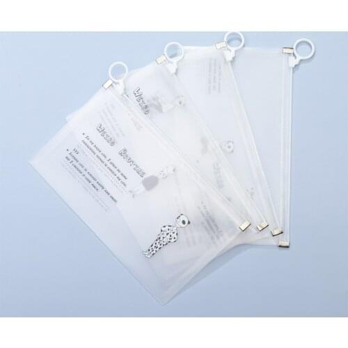 4pcs/Set Cartoon Print Portable Face Mask Storage Box Save Bags Jewelry Ring Necklaces Travel Temporary PVC Organizer