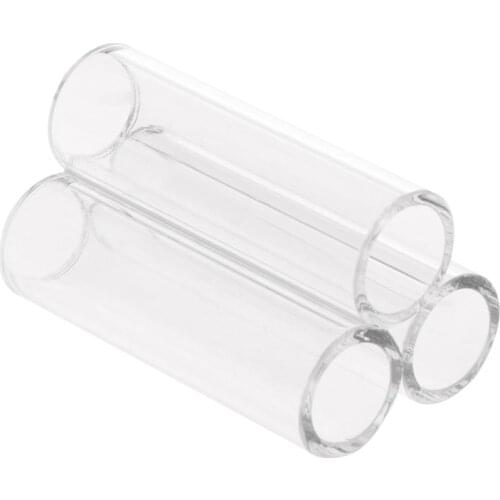 Fish Tank Shelter 3/6 Tube Aquarium Pipe Shrimp Cave Hide Breeding Acrylic Decor