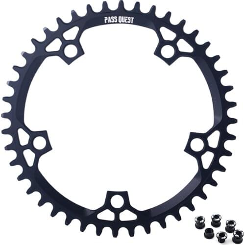 130BCD Folding Bike Chainring Oval Round Narrow Wide Tooth Plate Road Bike Chainring 42T 44T 46T 48T 50T 52T Bicycle Chainwheels