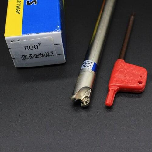 ESR2.5R 12D10d120L2T cutting bar cutter bar carbide tool holder tool for shoulder cutter for CNC lathe tool
