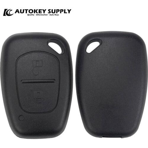 ForRenault 2 Button Remote Key Shell, Head Only AKRNS223