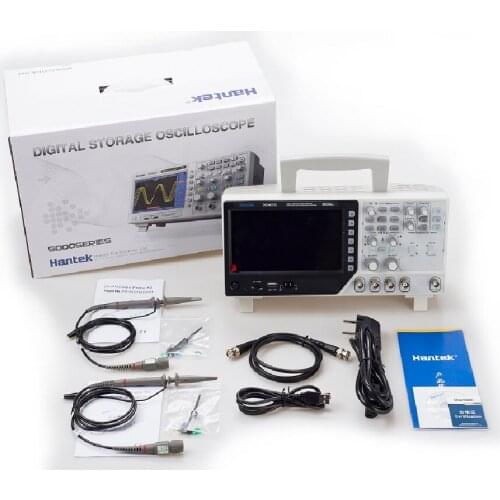 H207 Hantek DSO4102C 2 Channel Digital Oscilloscope 1 Channel Arbitrary/Function Waveform Generator 100MHz 40K 1GS/s