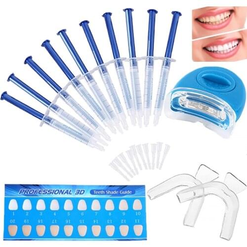 Dental Peroxide Teeth Whitening Kit Tooth Bleaching Gel Kits Dental Brightening Dental Equipment Oral Hygiene Smile Products