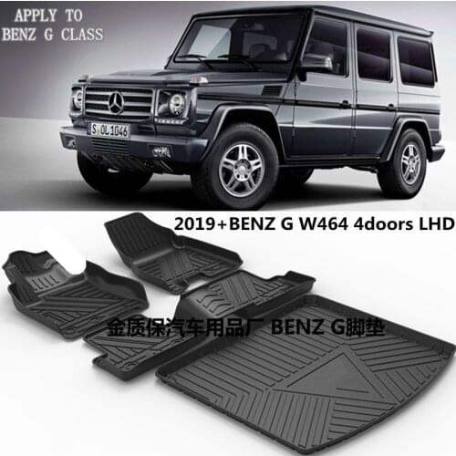 Use for BENZ G class W464 custom car All-Weather TPO car Floor Mat Fit For W464 G500 G55 G63 AMG G350 waterproof car floor mat