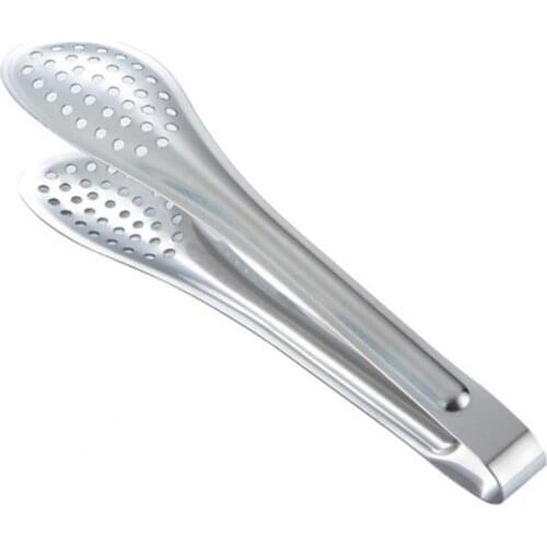 Durable Non-slip Stainless Steel Food Tong Kitchen Utensil Cooking Tool Anti Heat Steak Clip Kitchen BBQ Supplies Accessories