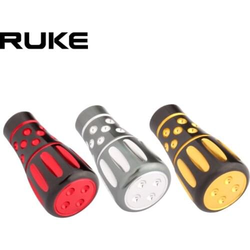 Ruke Fishing Handle Knob, Alloy Knob For Bait Casting and Spinning Reel for Bearing 7*4*2.5mm Fishing Reel DIY Accessory