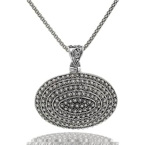 Silver Filigree Hand Handwork Lady Necklace