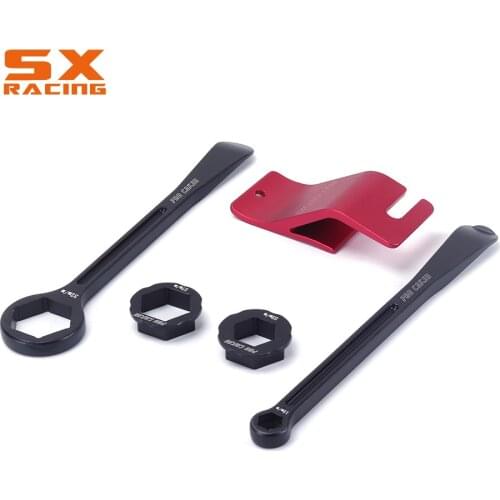 Tyre Iron Set Changing Tool Kit Raceline Tire Lever Hex Wrench Spanner Head Bead Holder 10MM 13 22 27 32MM For Japanese bike
