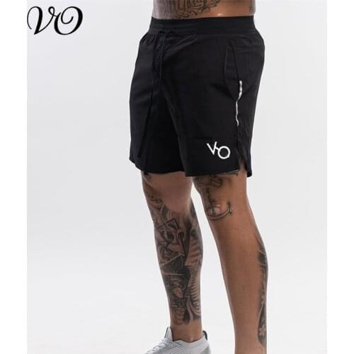 Summer new fashion mens shorts printed quick-drying sports pants streetwear beach casual pants jogger reflective shorts
