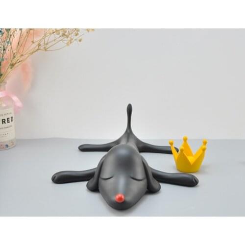 YOSHITOMO NARA DOG SCULPTURE ART FAMILY DECORATION STATUE AND SCULPTURES OFFICE INTERIOR DECORATION ART HOME WEDDING GIFTS RESIN