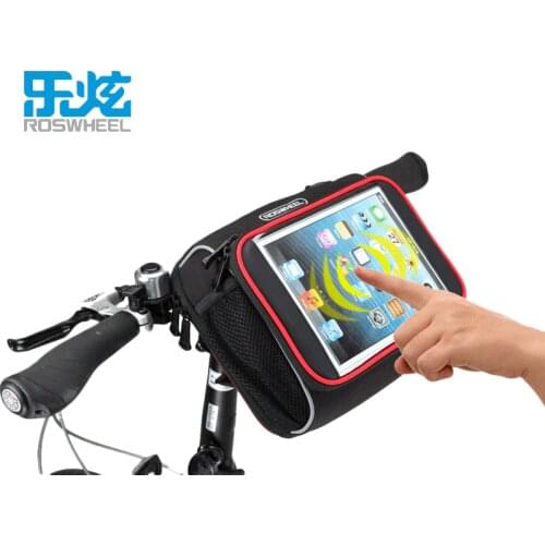ROSWHEEL Bicycle Saddle Bag Seat Post Storage Tail Pouch Cycling MTB Road Folding Bike Rear Pannier Back Package Storage