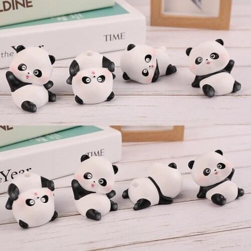 Panda Ornaments China National Treasure Home Decoration Car Interior Gifts for Children, Students, Girls, Lovers