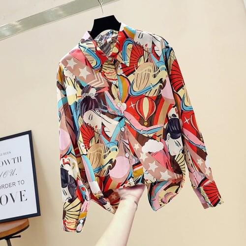 YUANYUANJYCO Women's Printed Shirts