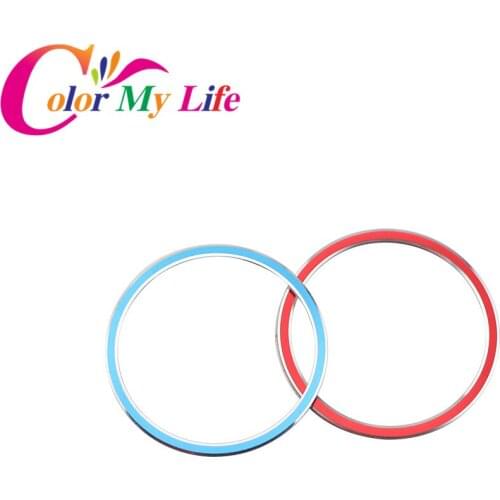 Color My Life Aluminum Alloy Engine Start Car Ignition Switch Cover Ring Sticker For Benz Glk Ml Gl Cla Gla Cls 1Pc Accessories