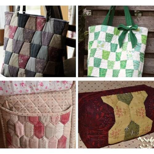 New 100 Pieces Rhombus Shape Paper Quilting Templates for Sewing DIY Hand Craft 44/51/100mm Patchwork Tools Sewing Accessory